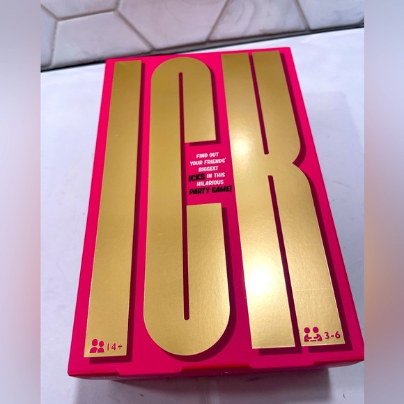 Ick Party Game For Friends, WHAT GIVES YOU THE ICK? NEW Fun Gift - Picture 1 of 8